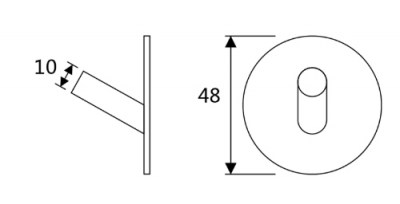 20 perchero circulo auto